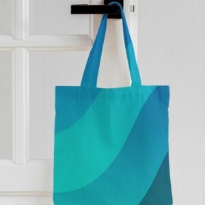 unisex aop totebag zipper