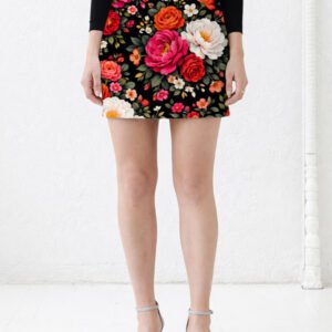 Aop Mini Skirt